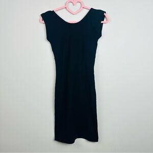 American Apparel Black Mini Dress Size XS
